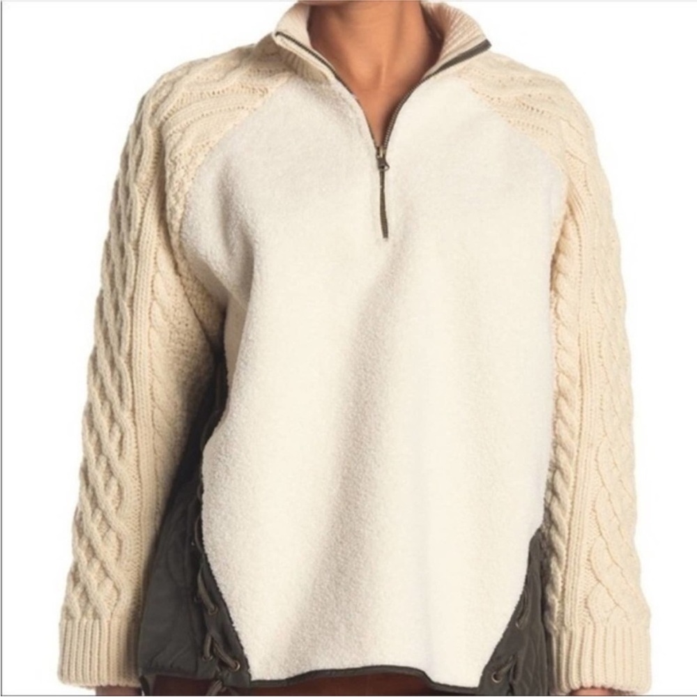 Boundless north quarter zip fleece pullover